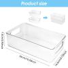 Baby Bottle Organizer Plastic Storage Center for Baby Bottles and Food Jars Baby Bottle Organizer for Cabinet, Perfect Organizer for Kitchen Cabinet, Pantry, Refrigerator, and Countertop2 pcs view 2
