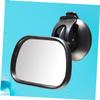 Abaodam 2pcs Mirror Shatterproof Seat Rear View Mirror Strong Cup for Safe Observation of Rear-facing Car view 3