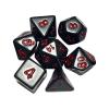 ASYWISH DND-Dice Set 7-Die Polyhedral RPG-Dice Set with Sharp-Edges for Aesthetic Tabletop RPG-Player Galaxy-Series Polyhedral Dice Bulk Polyhedral Dice Set Polyhedral Dice Molds for Resin view 1