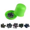 ASYWISH DND-Dice Set 7-Die Polyhedral RPG-Dice Set with Sharp-Edges for Aesthetic Tabletop RPG-Player Galaxy-Series Polyhedral Dice Bulk Polyhedral Dice Set Polyhedral Dice Molds for Resin view 4