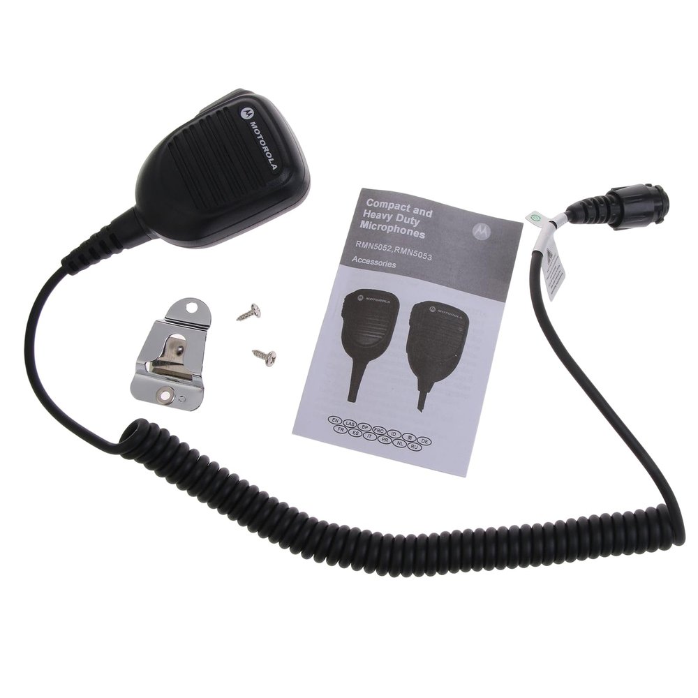 Yuly High-performnace Mobile Radio Microphone Replacement Handheld Speaker-mic ABS & Metal for DGM4100 DGM6100 DM3400 DM3601 Rmn5052a