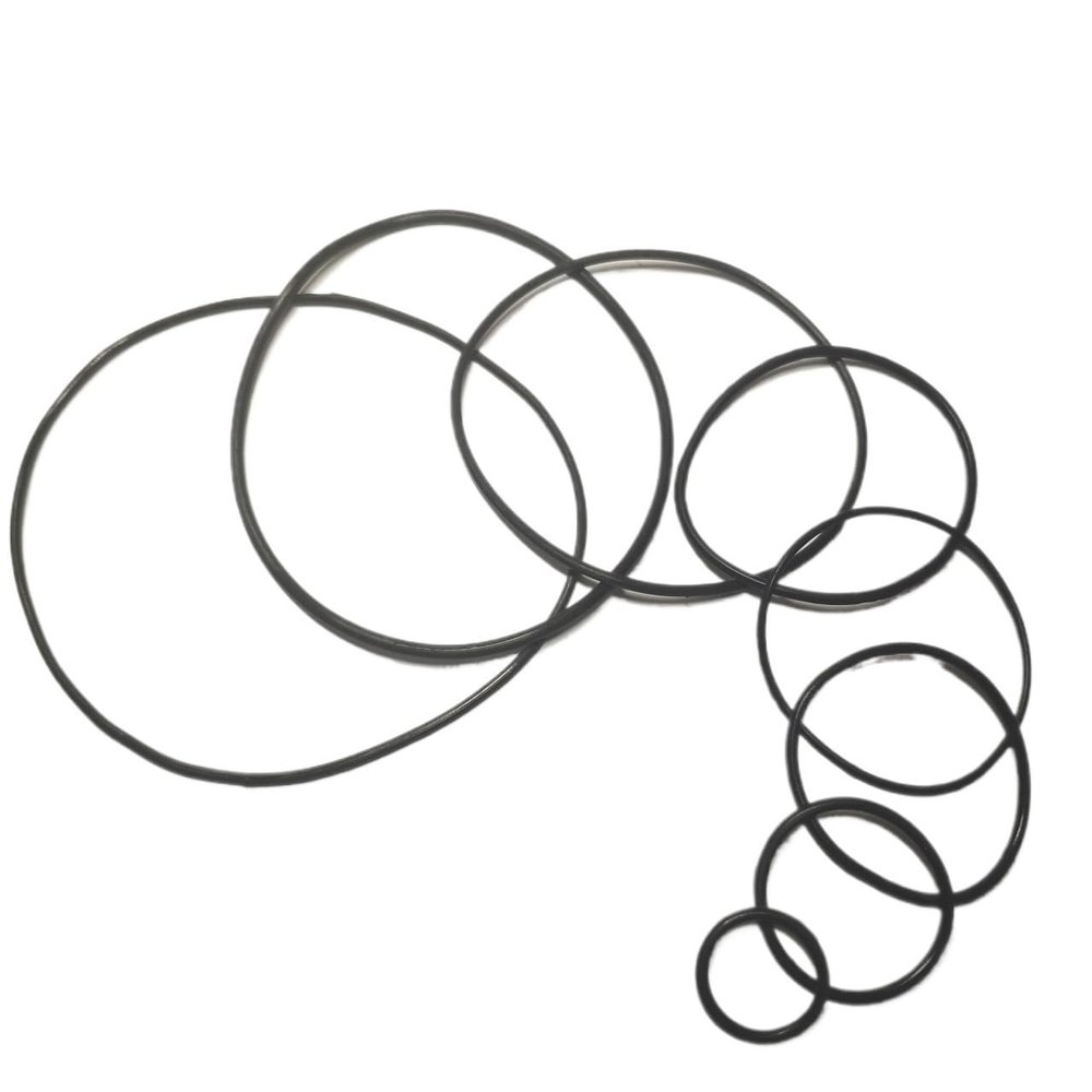 CONROS 9 Sizes Silicone Rubber Band Pulley Transmission Engine Drive Round Belts Tape DIY Toy Module Car Motor Stretch (Size : 10pcs 2.5x80mm)