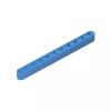 Gobricks GDS-583 64290 32525 Technic Beam 1x11 Thick, Medium Blue, 10 pcs view 1