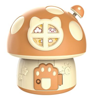 Abaodam Mushroom Piggy Bank Ceramic Coin Storage Jar Cute Mushroom-Shaped Money Pot Decorative Coin Container for Kids Girls Birthday Christmas Home Desk Ornament 5.70X5.70X5.70 Inch