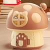 Abaodam Mushroom Piggy Bank Ceramic Coin Storage Jar Cute Mushroom-Shaped Money Pot Decorative Coin Container for Kids Girls Birthday Christmas Home Desk Ornament 5.70X5.70X5.70 Inch view 3