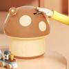 Abaodam Mushroom Piggy Bank Ceramic Coin Storage Jar Cute Mushroom-Shaped Money Pot Decorative Coin Container for Kids Girls Birthday Christmas Home Desk Ornament 5.70X5.70X5.70 Inch view 4