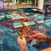 EDGFRTOIO Playmat Compatible with Lorcana TCG Zone Card Game Playing, 24"x14" Commander Deck Gaming Desk Duel Mat Card Gameplay, Mermaid Fairytale view 2