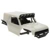 MEUS RACING MB24 SCX24 Body 5.2in 132MM Body Shell ABS+Nylon Carbon Fiber Chassis for 1/24 Axial SCX24 Bronco JLU B-17 C10-(Primary Color) view 1