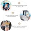 Abaodam Rearview Mirror Soft Plush Mirror for Back Observation and Accessories for view 4
