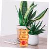 Abaodam 2pcs Cartoon Cow Piggy Bank Adorable Ox Saving Pot for Boys and Girls Develop Saving Habits Compact Money Storage Decoration for Home Decor and Festivals view 2
