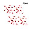 VANZACK 50pcs Ladybug Shaped Landscape Decor Chic Tabletop Crafts for Cute Miniature Ornaments for Living Room and Garden Adornment view 2