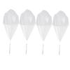 Abaodam 4pcs Boys and Girls Hand Throw Parachute Toys for Outdoor Fun Flying Toys for Boy Girl Engaging Parachutes Strings for Family Play and Travel Activities view 1
