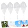 Abaodam 4pcs Boys and Girls Hand Throw Parachute Toys for Outdoor Fun Flying Toys for Boy Girl Engaging Parachutes Strings for Family Play and Travel Activities view 3