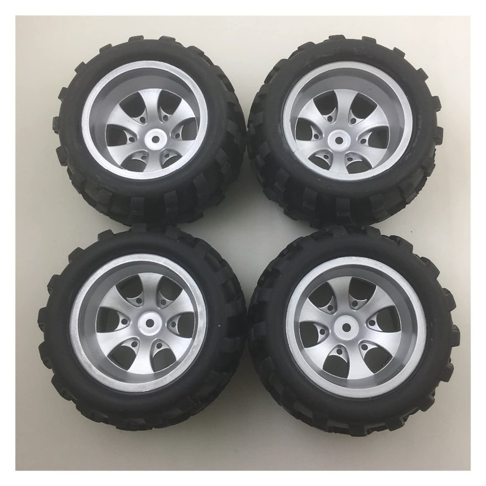 2 Left Tire+ 2 Right Tire For Wltoys A979 1/18 Rc Car Spare Parts A979-01/02 Modification accessories