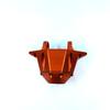 KEBEILEE CNC 7075#Aluminum Rear Axle Housing Halves Design for traxxas UDR 1/7 (Orange) view 1