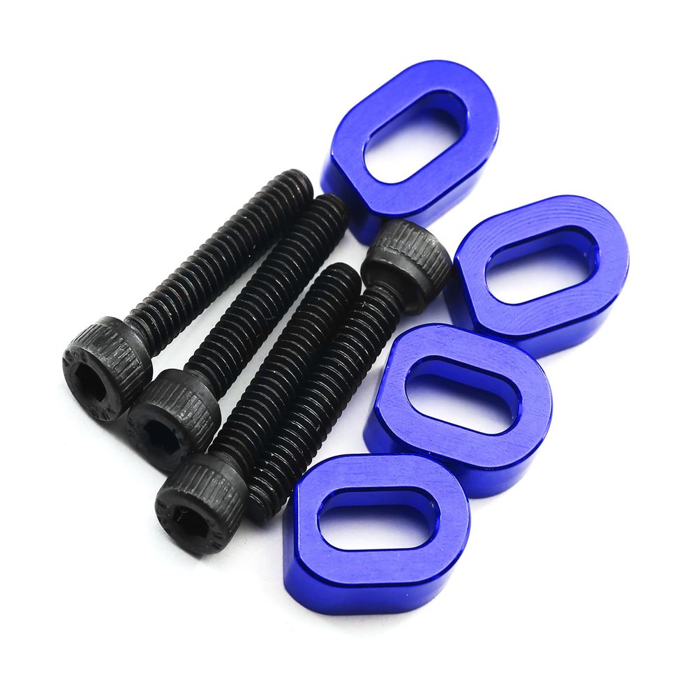 1/5 RC Rock Crawler Aluminum Fixing Motor Base Reinforcement Replacement for TRAXXAS 1/5 X-Maxx 6S 8S Monster Truck RC Car(4Pcs)