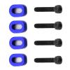 1/5 RC Rock Crawler Aluminum Fixing Motor Base Reinforcement Replacement for TRAXXAS 1/5 X-Maxx 6S 8S Monster Truck RC Car(4Pcs) view 2