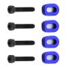 1/5 RC Rock Crawler Aluminum Fixing Motor Base Reinforcement Replacement for TRAXXAS 1/5 X-Maxx 6S 8S Monster Truck RC Car(4Pcs) view 3