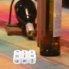 Alasum 6Pcs Drinking Dice Acrylic Vietnamese Drinking Game Dice Rolling Decider Bachelorette Game Props for Birthday Gathering Wedding Party I4022F3810MQ66D1T view 2