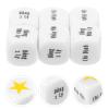 Alasum 6Pcs Drinking Dice Acrylic Vietnamese Drinking Game Dice Rolling Decider Bachelorette Game Props for Birthday Gathering Wedding Party I4022F3810MQ66D1T view 4