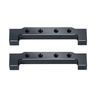 CALFEE Upgrade Parts Compatible with Tamiya Front Servo Mounts Metal Servo Fixed Stand 1/14 Drag Head Trailer Tractor Truck RC Car Upgrade Parts