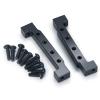 CALFEE Upgrade Parts Compatible with Tamiya Front Servo Mounts Metal Servo Fixed Stand 1/14 Drag Head Trailer Tractor Truck RC Car Upgrade Parts view 2