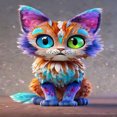 1000 PieceAdult and Youth Colorful Animals Puzzles Pixie Bob Cat Fun and challenging,Butterfly Themed Puzzles,Great Gift for Family and Friends Dimensions 20 X 28.8 Inche