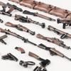MaozyHomie 36 Pcs Weapons Pack Military U.S Field Force Weapons Toy Set - Brown Weapons Accessories Weapon Battle Building Blocks Compatible with Major Brand, 3 Years Old and up view 4
