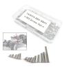 1/10 RC Rock Crawler Metal Steel M3 Hex Screws Set Replacement for Tamiya 1/10 RC BBX BB-01 Buggy RC Car view 3