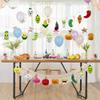 40 PCS Mini Vegetable Food Plush Toy Set Cute Small Vegetable Stuffed Toy Keychain for Party Favors Keychain Ornament for Goody Bag Easter Egg Stuffers Carnival Birthday Party Classroom Prizes view 4