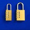 blue-ther Induction Coded Dream Lock (Brass) Magic Tricks Chosen Number Open Padlock Prediction Magia Magician Close Up Illusions Props (Large) view 1