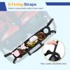 ZZM Double Stroller Organizer for Bob Duallie and Baby Jogger City Mini GT2, Double Baby Stroller Accessories with 2 Cooler Pockets, Parent Console Double Jogging Stroller Organizer(Empty Bag) view 4
