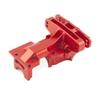 Aluminum Rear Wave Box Gearbox Upper Shell Cover RC Parts for TRAXXAS 1/5 X-MAXX 8S Monster TRUCK-77086-4, 1/6 4WD XRT 8S-78086-4 RC Car, Red view 1