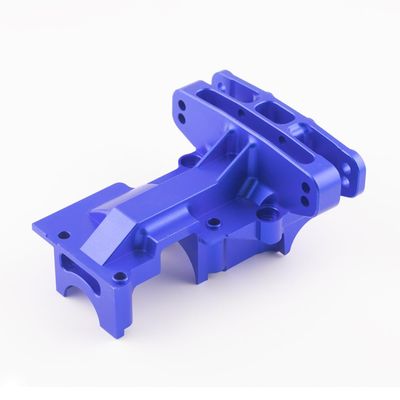 Aluminum Rear Wave Box Gearbox Upper Shell Cover RC Parts for TRAXXAS 1/5 X-MAXX 8S Monster TRUCK-77086-4, 1/6 4WD XRT 8S-78086-4 RC Car, Blue