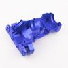 Aluminum Rear Wave Box Gearbox Upper Shell Cover RC Parts for TRAXXAS 1/5 X-MAXX 8S Monster TRUCK-77086-4, 1/6 4WD XRT 8S-78086-4 RC Car, Blue view 2