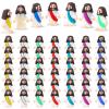 Sumind 50 Pcs Little Jesus Figures Christmas Mini Pocket Jesus Figurines Bulk Original Design for Xmas Hide and Seek Religious Party Favors Sunday School Baptism Gifts(Bright Color) view 1