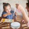 Baby Musical Instruments - Neutral Colors Musical Toys for Toddlers 1-3, Montessori Wooden Percussion Instruments Set with Modern Boho Xylophone Tambourine, Kids Preschool Educational Birthday Gifts view 4