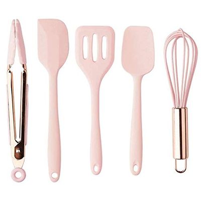 Silicone Turner Soup Spoon Spatula Brush Scraper Pasta Server Egg Beater Kitchen Cooking Tools Kitchenware