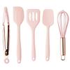 Silicone Turner Soup Spoon Spatula Brush Scraper Pasta Server Egg Beater Kitchen Cooking Tools Kitchenware view 1
