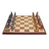 Wooden Chess Luxury Travel Chess Set Resin Chess Pieces Children and Adults Educational Toys Home Decoration Chess Set (Color : B Chess Pieces) (A Chess Pieces+a Chessboard) view 1