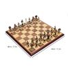 Wooden Chess Luxury Travel Chess Set Resin Chess Pieces Children and Adults Educational Toys Home Decoration Chess Set (Color : B Chess Pieces) (A Chess Pieces+a Chessboard) view 2