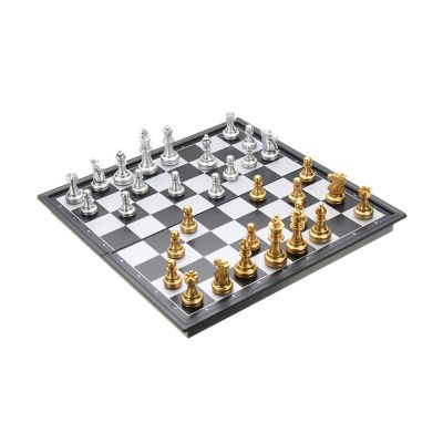 3 In1 Chess Set Backgammon Checkers Indoor Travel Chess Folding Chessboard Chess Portable Board Game Set