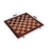 3 in 1 Set Board Travel Games Chess Backgammon Draughts Entertainment Portable Board Game Set view 3