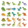 100pcs Cute Cartoon Dinosaur Stickers for Kids Waterproof Vinyl Dino Stickers for Water Bottle Scrapbook Laptop Skateboard Computer for Teens Kids Girls view 4