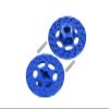 Aluminum 7075 +1mm Hex with Brake Disk for Traxxas 1:10 Ford GT 4-TEC 2.0 83056-4/4-TEC 3.0 Corvette STINGARY 93054-4 Upgrade Parts - Blue view 1
