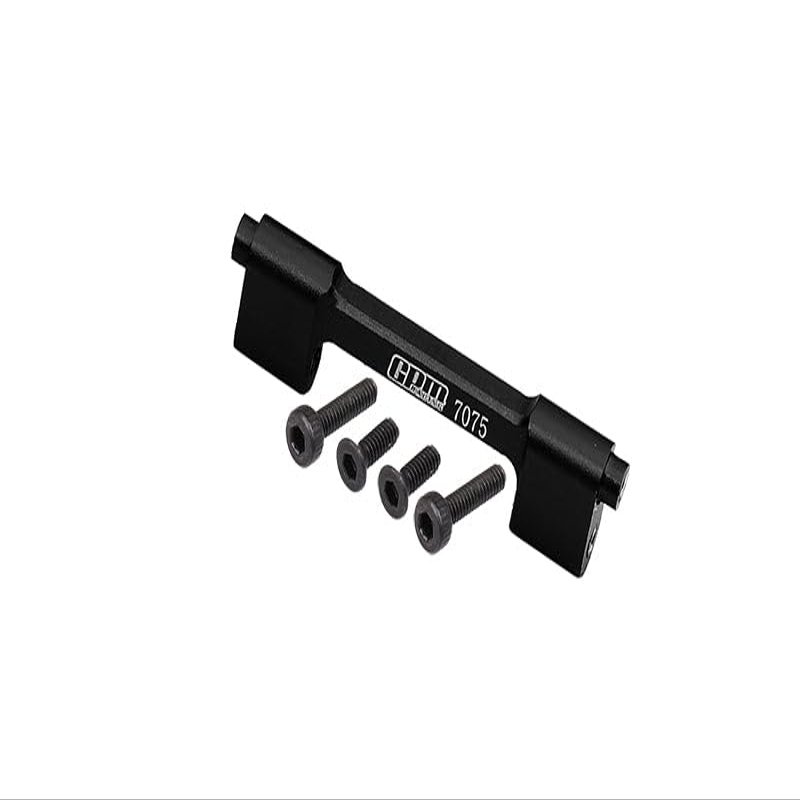 Aluminum 7075 Center Top Crossbar for Losi 1/18 Mini LMT 4X4 Brushed Monster Truck RTR-LOS01026 Upgrade Parts - Black