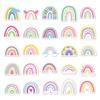 100pcs Boho Rainbow Stickers for Kids Waterproof Vinyl Stickers for Water Bottle Scrapbook Laptop Skateboard Computer Teens Kids Girls view 4