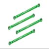 Aluminum 7075 Lower 4-Link Bar Set for Losi 1/18 Mini LMT 4X4 Brushed Monster Truck RTR-LOS01026 Upgrade Parts - Green view 1