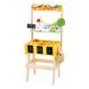 Janod Farmer's Market Wooden Playset with 32 Accessories Included - 37" Tall - Ages 3-6 - J03322 view 2