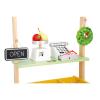 Janod Farmer's Market Wooden Playset with 32 Accessories Included - 37" Tall - Ages 3-6 - J03322 view 3
